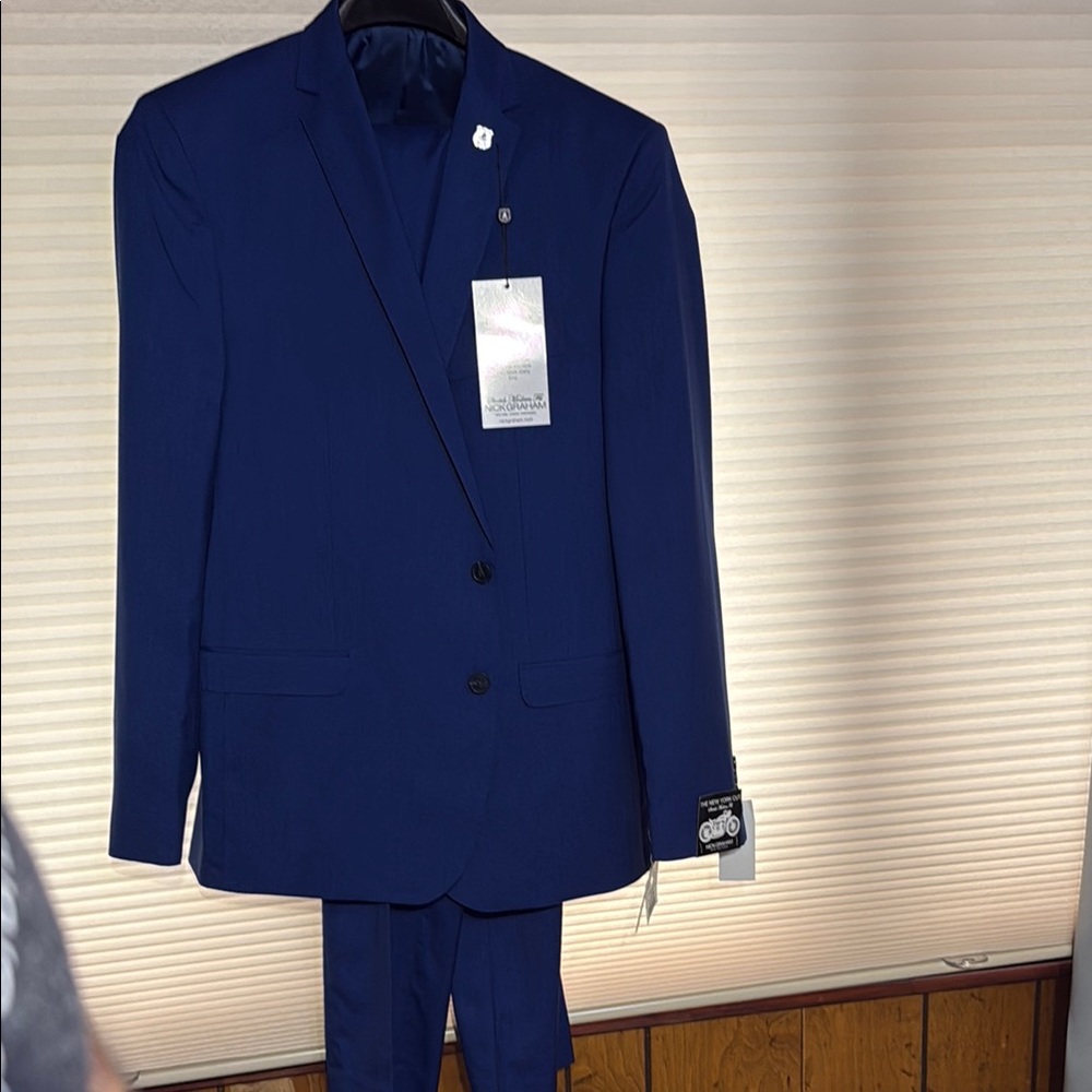Nick Graham Men's Blue Suit NWT